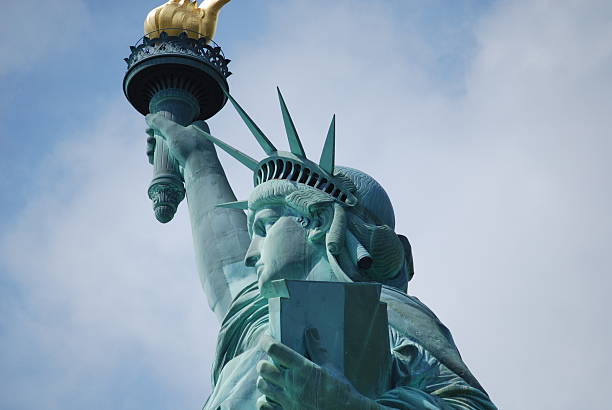 istock Statue of liberty in New York Harbor 93171028