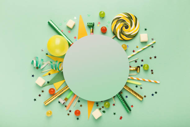 istock Children birthday party background 931715952