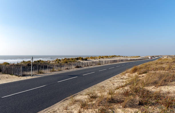 istock Soulac on sea coastal road 931716738