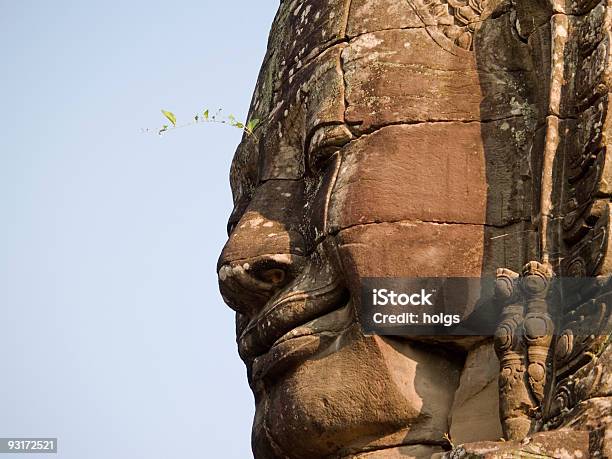 Starożytny Twarz - zdjęcia stockowe i więcej obrazów Angkor - Angkor, Angkor Thom, Angkor Wat