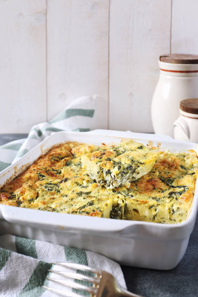 istock Spinach pie of filo dough 931725690