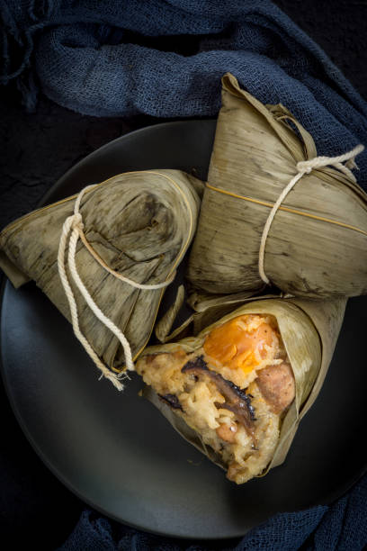 istock Zongzi or Traditional Chinese Sticky Rice Dumplings 931729818