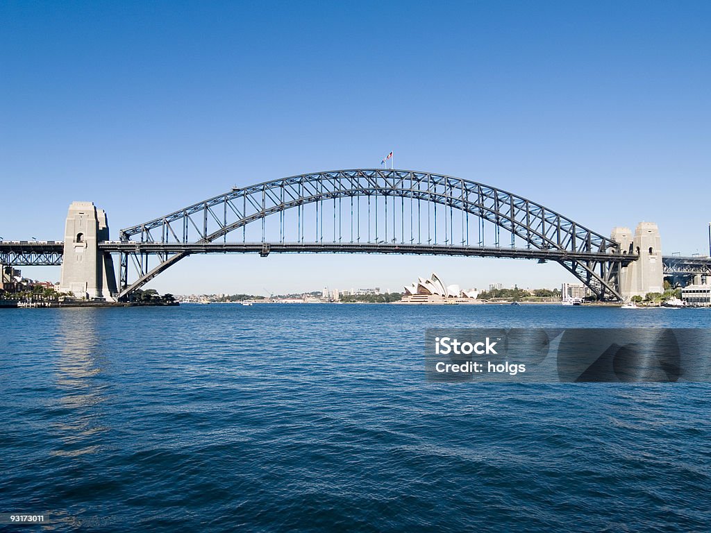 Le port de Sydney - Photo de Horizon urbain libre de droits