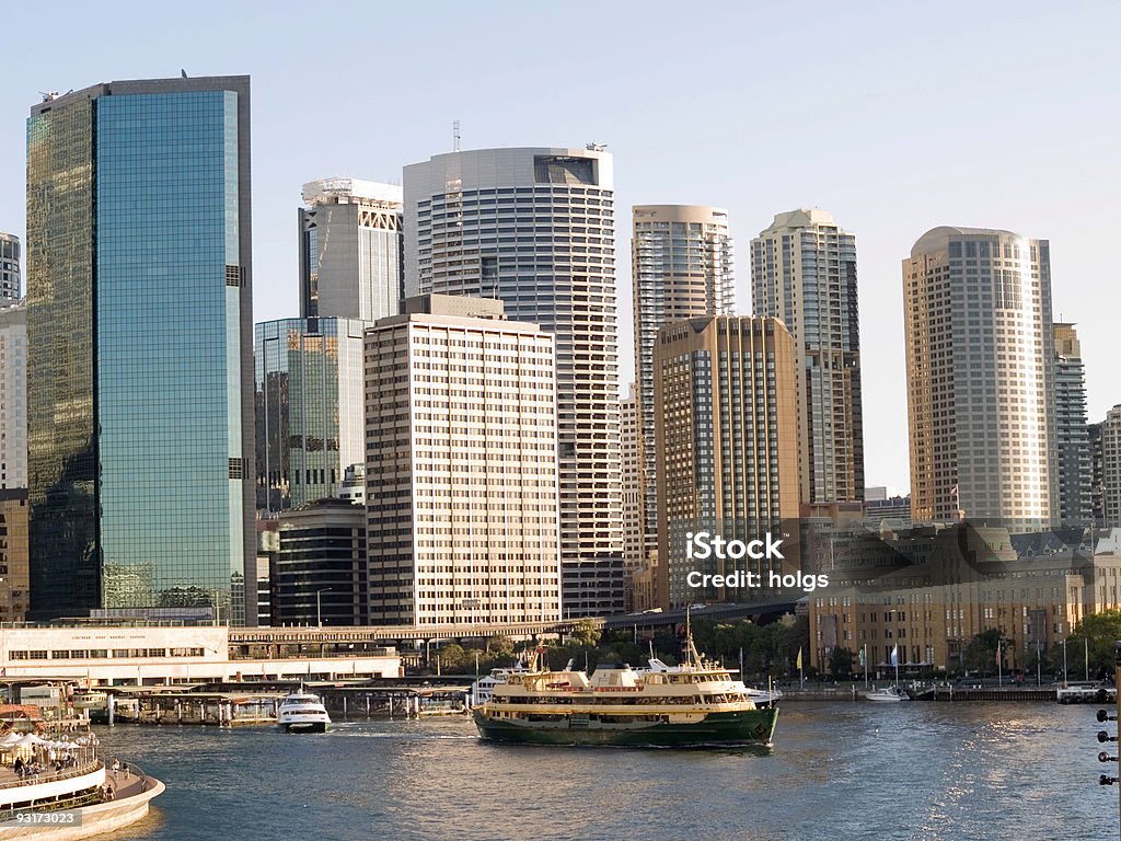 Circular Quay, Porto de Sydney - Royalty-free Circular Quay Foto de stock