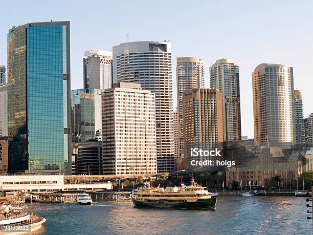 Circular Quay Porto De Sydney - Fotografias de stock e mais imagens de Circular Quay - Circular Quay, Vista da Cidade, Ao Ar Livre