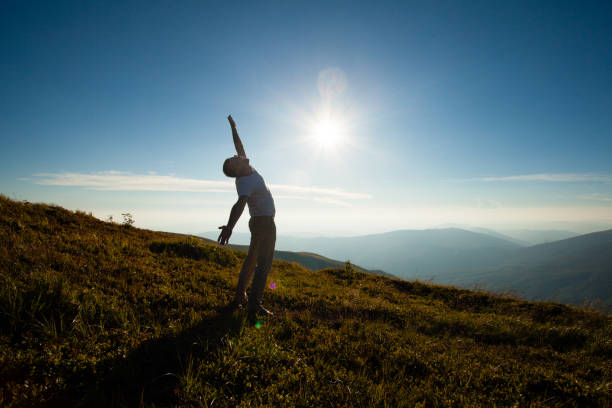 istock The man enjoying freedom 931734450
