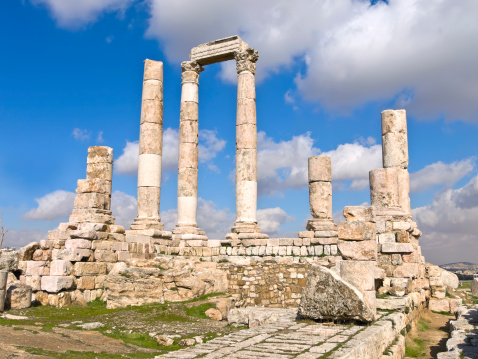 Temple of hercules, Amman - ruins near the citadel