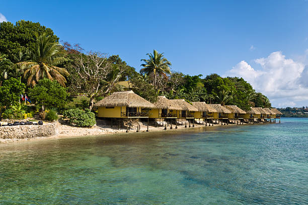 Iririki Island in Vanuatu stock photo