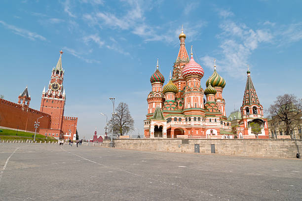 St Basils Cathederal  st basils cathedral stock pictures, royalty-free photos & images