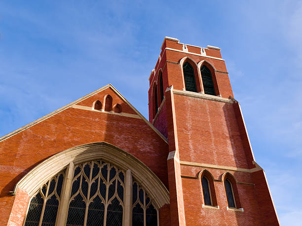 Red 1st Presbyterian church Edmonton Alberta, Canada