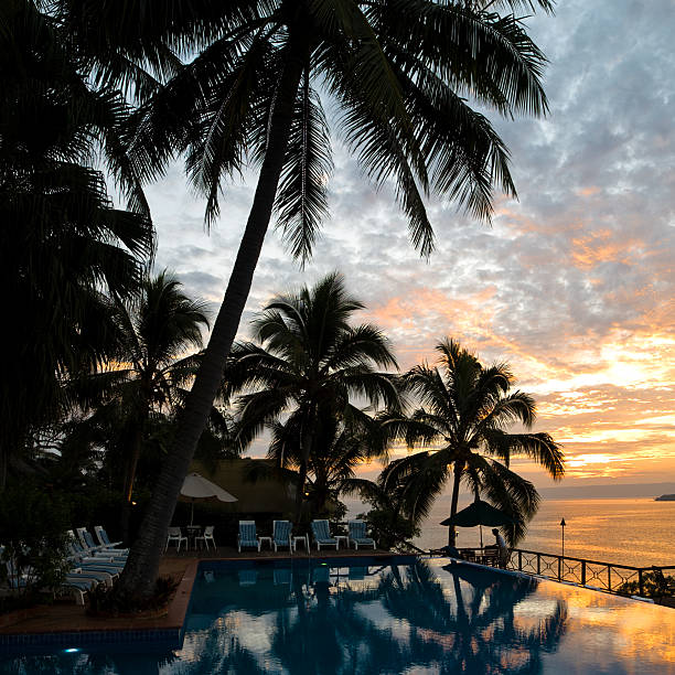 istock Sunset at Iririki Island, Vanuatu 93175032