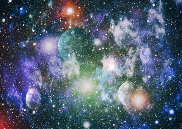 istock planets, stars and galaxies in outer space showing the beauty of space exploration. Elements furnished by NASA 931752326