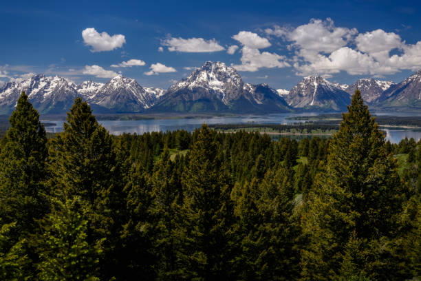 istock Grand view of the Grand Teton Range 931753252