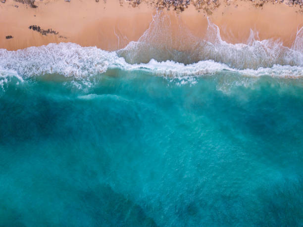 istock Nusa Penida - beach from above. Straight drone shot 931755988