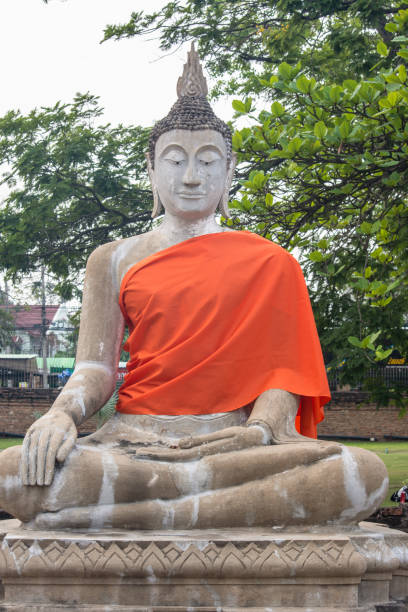 istock Wat Yai Chai Mongkol at Ayutthaya Thailand 931757400