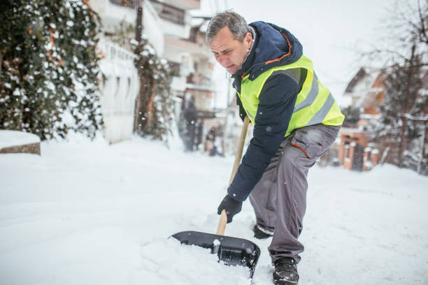 istock Cleaning snow on the street 931758002