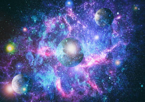 istock planets, stars and galaxies in outer space showing the beauty of space exploration. Elements furnished by NASA 931758336