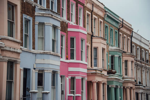 istock Colorful London houses 931765948