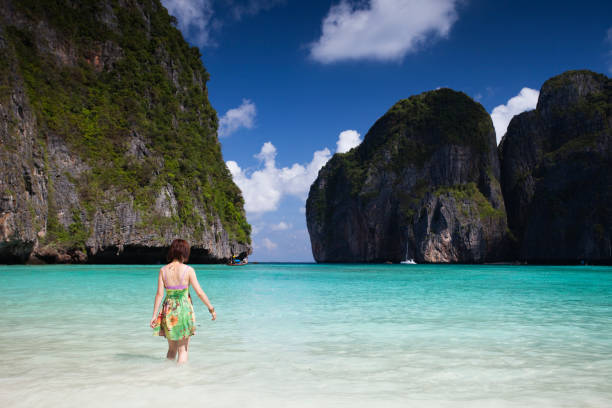 istock girl in maya bay 93177680