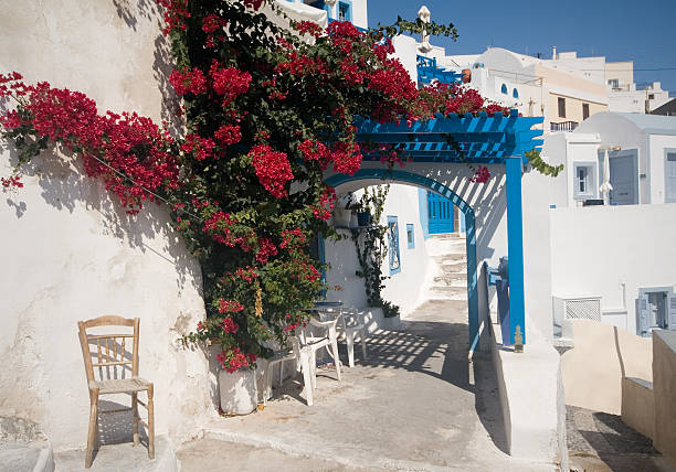 istock Patio in Santorini, Greece 93177836
