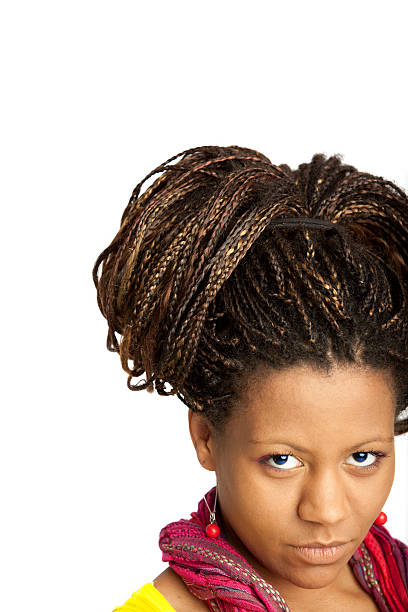 istock black girl with exotic hairstyle 93177838