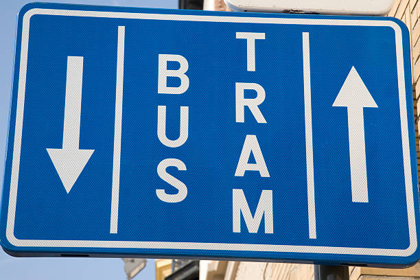 istock Bus and Tram Lane Sign 93178034