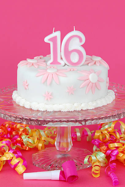 istock Sweet Sixteen Cake 93178526
