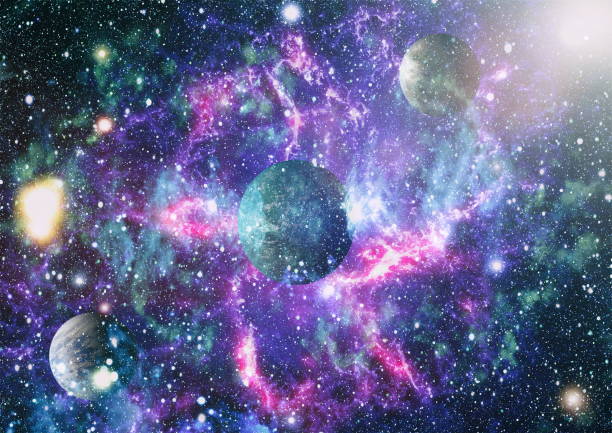 istock planets, stars and galaxies in outer space showing the beauty of space exploration. Elements furnished by NASA 931786124