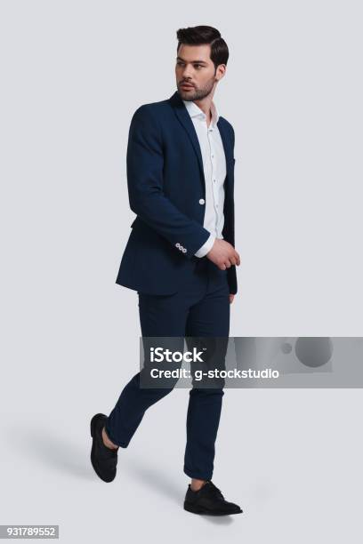 Always In Style Stock Photo - Download Image Now - Men, Walking, Full Length