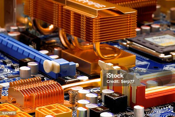 Placamãe - Fotografias de stock e mais imagens de Aço - Aço, Circuito Integrado de Computador, Ciência