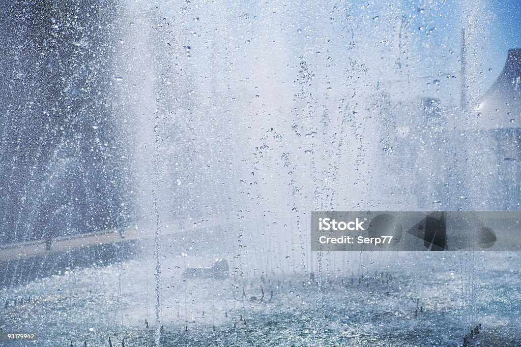 Fountain of pure glänzende Wasser - Lizenzfrei Bewegung Stock-Foto