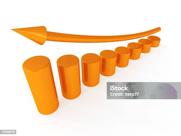 Diagrama Con Flecha Foto de stock y más banco de imágenes de Aspiraciones - Aspiraciones, Blanco - Color, Color - Tipo de imagen