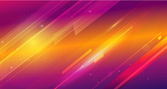Cosmic HUD sci-fi interface vector abstract background. Science, disco, party. Print, video