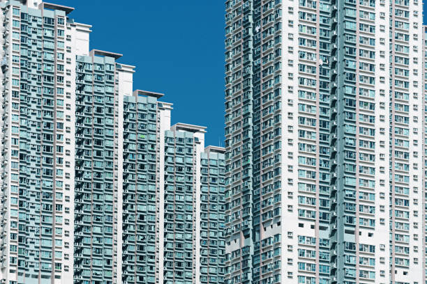 istock Apartment Buildings in Hong Kong, China 931809524