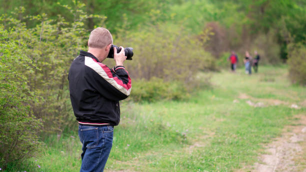 istock Nature photographer captures the summer landscape 931816186