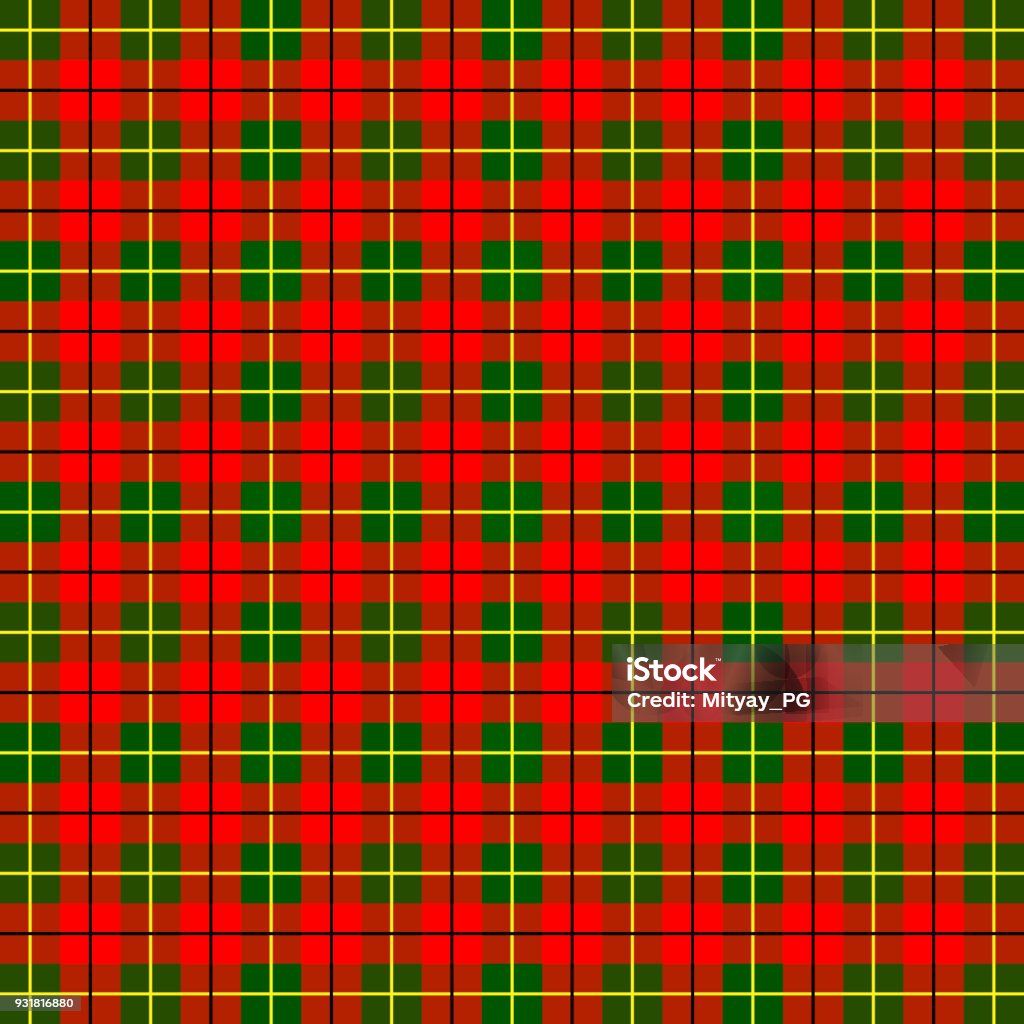 Background in Scottish cage Scottish cage, red celtic. Scottish red checkered background. Scottish pattern. Vector illustration Abstract stock vector