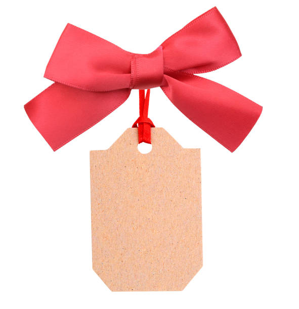 istock blank gift tag and red ribbon 931819536