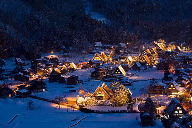istock The traditional house at Shirakawa-go 93182118