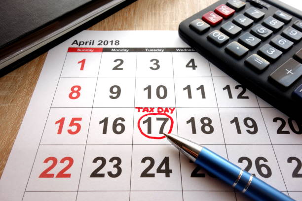 istock April 17 2018 marked as tax day 931824552