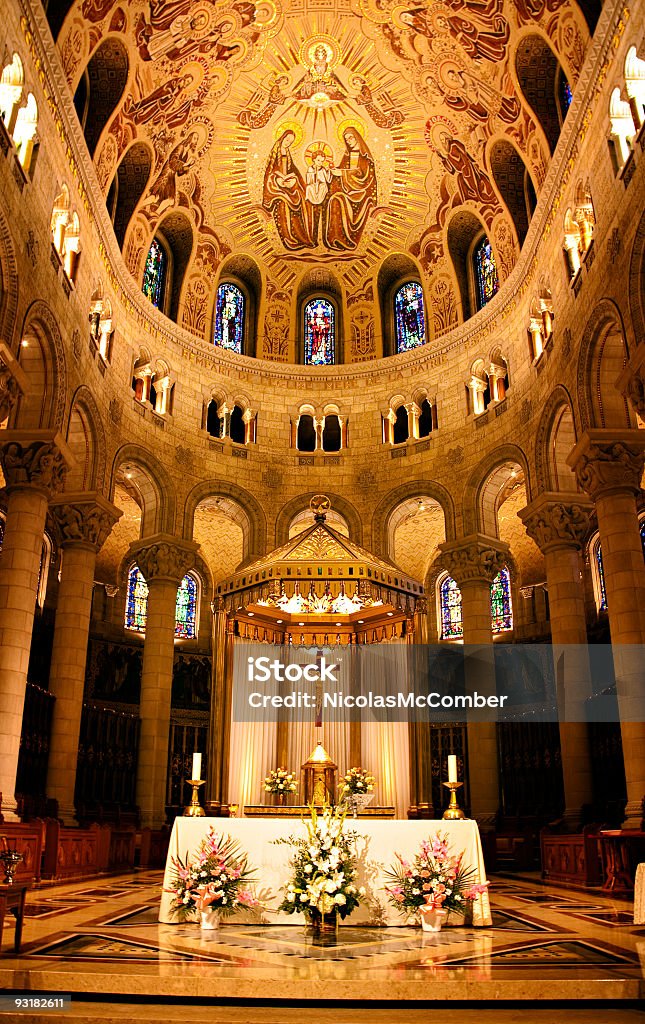 Catedral Católica altar - Foto de stock de Arte royalty-free