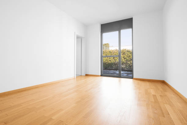 istock Interior of modern apartment, empty room 931829858