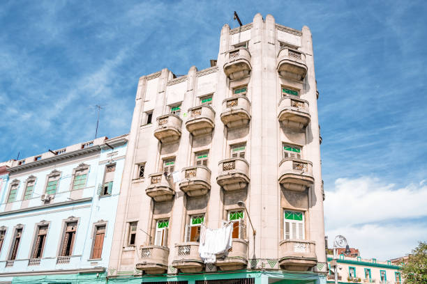 istock art deco architecture in Havana 931829944