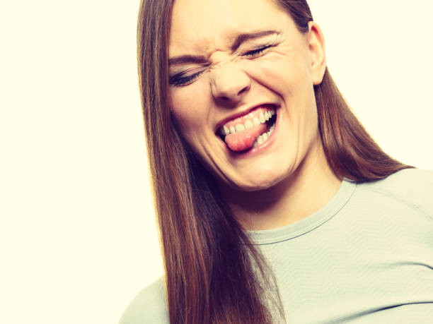 istock Funny female wearing thermoactive underwear 931831522