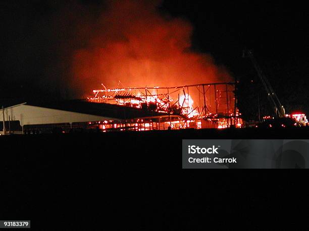 Fire Stock Photo - Download Image Now - Barn, Burning, Burnt