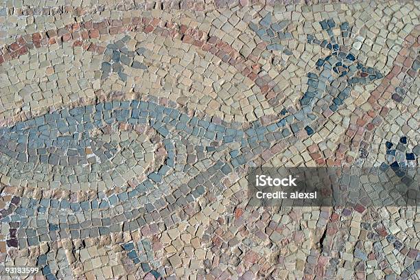Pavão De Pássaro Do Mosaico Antigo - Fotografias de stock e mais imagens de Antigo - Antigo, Antiguidade, Arcaico