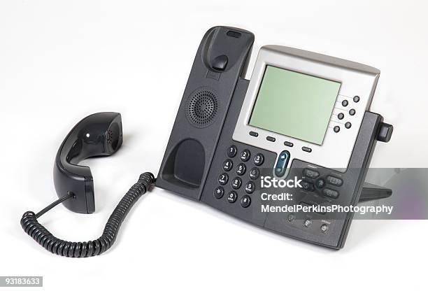 Voip Phone Off The Hook Stock Photo - Download Image Now - Off The Hook, Telephone, VoIP