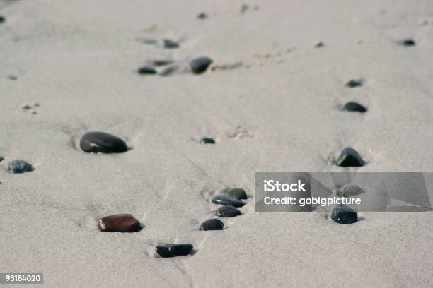 Pebbles In The Sand Stock Photo - Download Image Now - Abstract, Apse, Beach