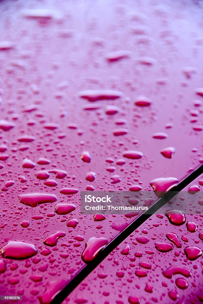 雨滴に車ボネ - しずくのロイヤリティフリーストックフォト