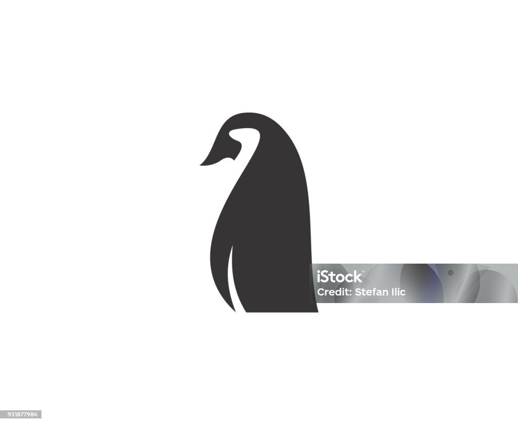 Penguin icon This illustration/vector you can use for any purpose related to your business. Penguin stock vector