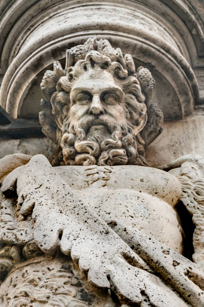 istock Quattro Fontane Sculpture, Rome, Italy 931878698